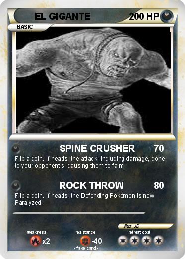 Pokemon EL GIGANTE