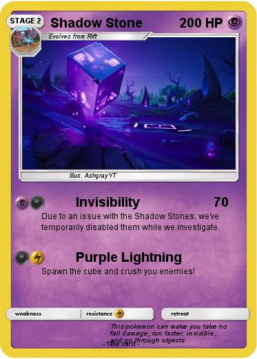 Pokemon Shadow Stone