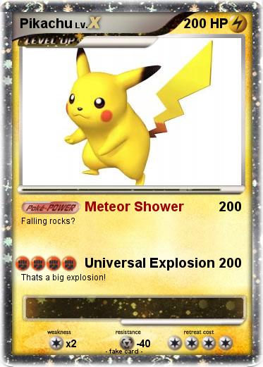 Pokemon Pikachu