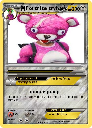 Pokemon Fortnite tryhard