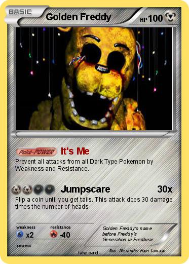 Pokemon Golden Freddy