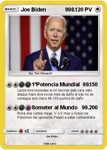 Pokemon Joe Biden             998.