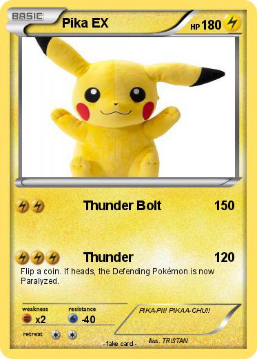 Pokemon Pika EX