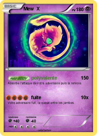 Pokemon Mew  X