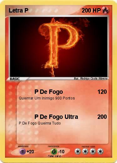 Pokemon Letra P