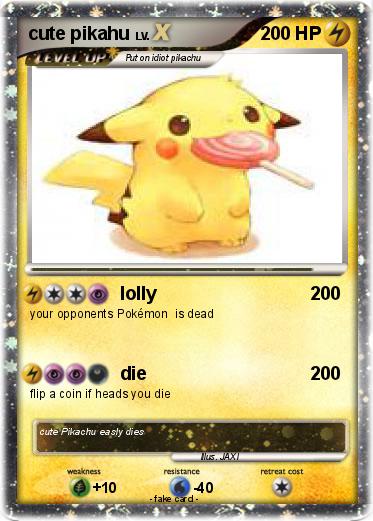Pokemon cute pikahu