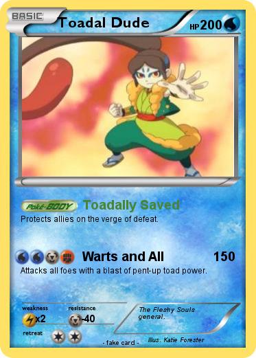 Pokemon Toadal Dude