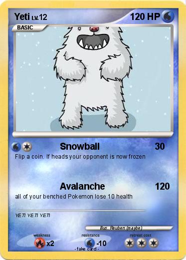 Pokemon Yeti