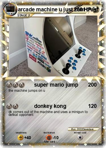 Pokemon arcade machine u just cant trust