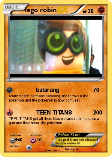 Pokemon lego robin