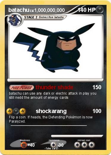 Pokemon batachu