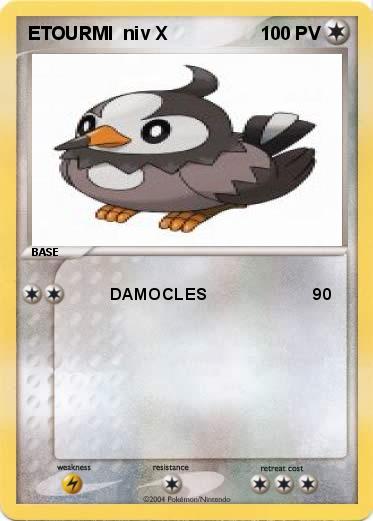 Pokemon ETOURMI  niv X
