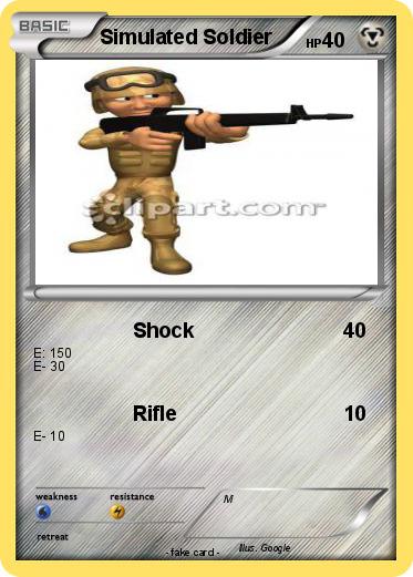 Pokemon Simulated Soldier