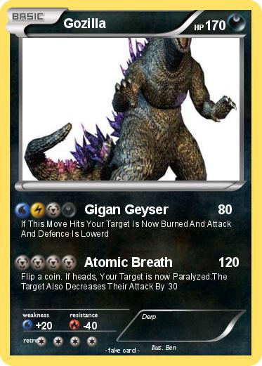 Pokemon Gozilla