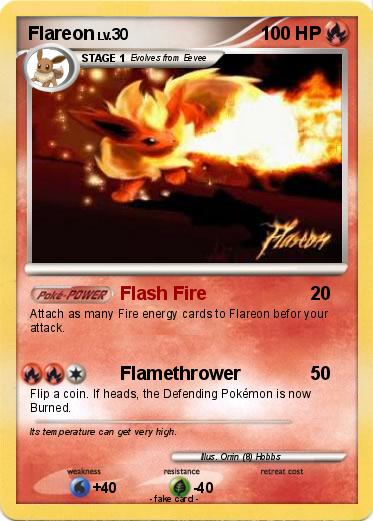 Pokemon Flareon
