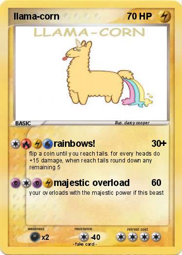 Pokemon llama-corn