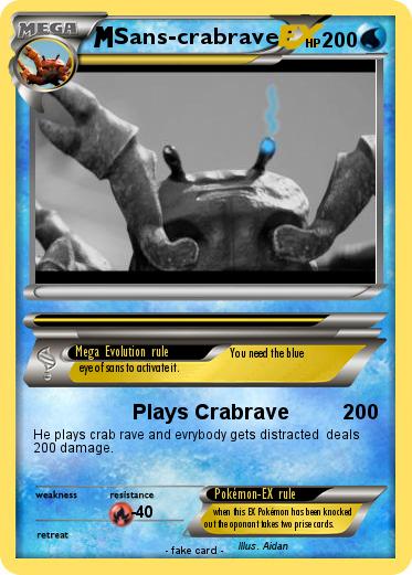 Pokemon Sans-crabrave