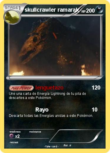 Pokemon skullcrawler ramarak