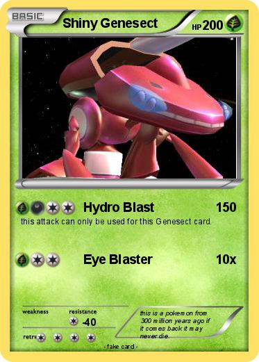 Pokemon Shiny Genesect