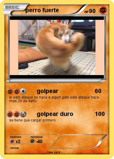 Pokemon perro fuerte