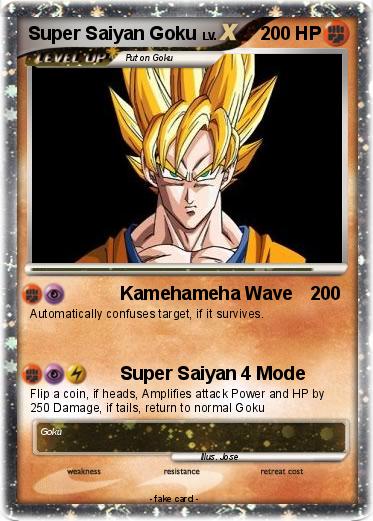 Pokemon Super Saiyan Goku