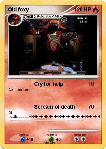 Pokemon Old foxy