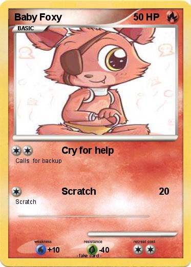Pokemon Baby Foxy