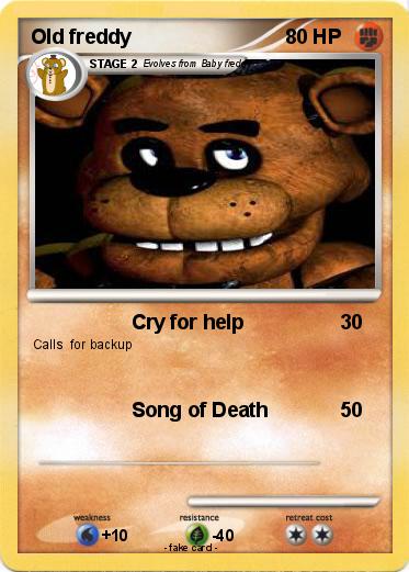 Pokemon Old freddy