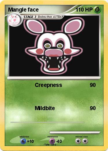 Pokemon Mangle face