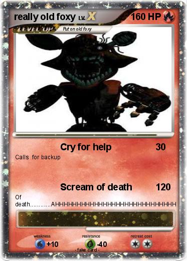 Pokemon really old foxy
