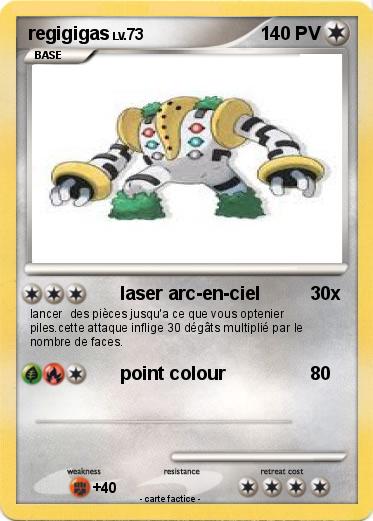Pokemon regigigas