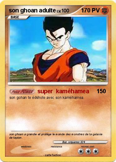 Pokemon son ghoan adulte