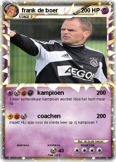 Pokemon frank de boer