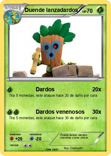 Pokemon Duende lanzadardos