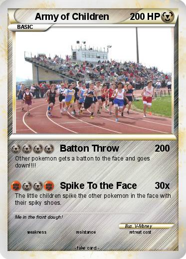 Pokemon Army of Children
