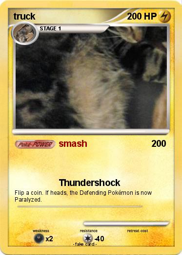 Pokemon truck