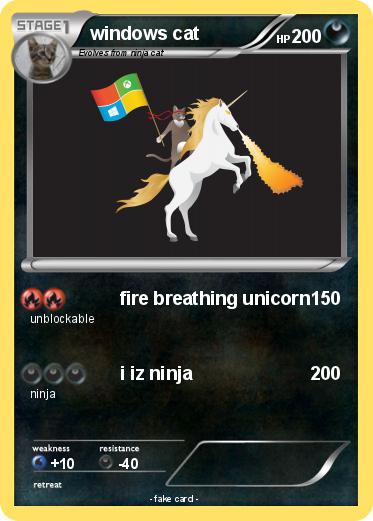 Pokemon windows cat