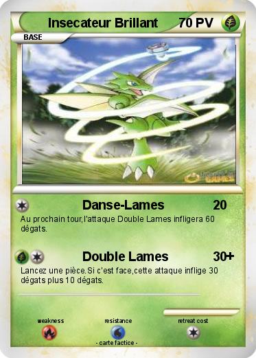 Pokemon Insecateur Brillant