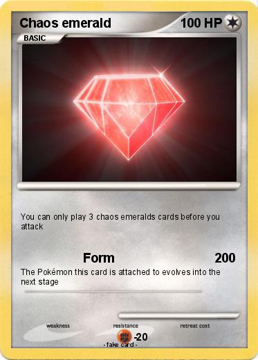 Pokemon Chaos emerald