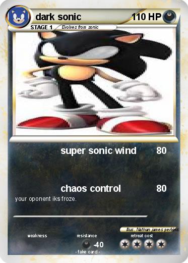 Pokemon dark sonic