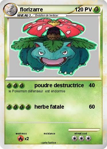 Pokemon florizarre