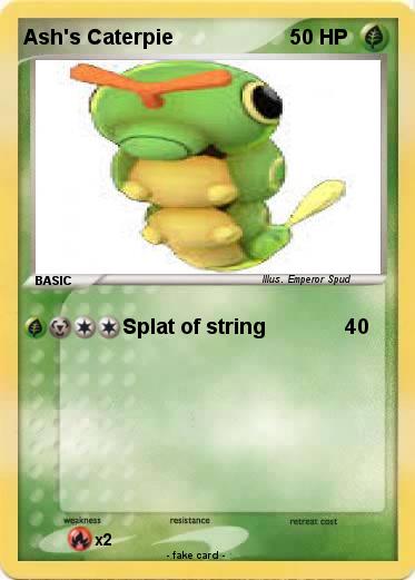 Pokemon Ash's Caterpie