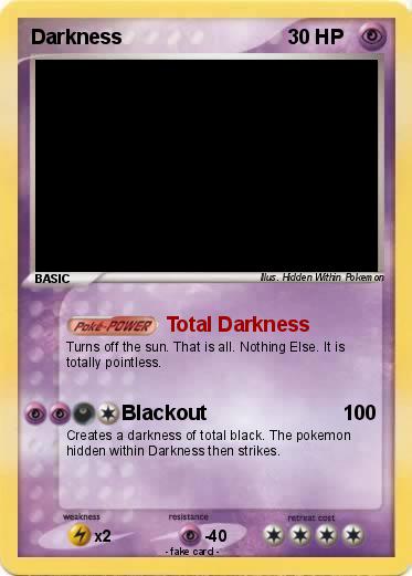 Pokemon Darkness