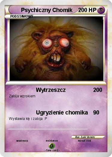Pokemon Psychiczny Chomik