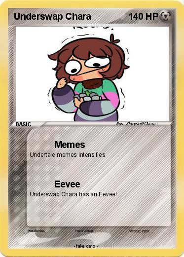 Pokemon Underswap Chara