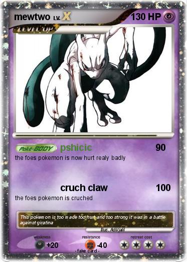 Pokemon mewtwo