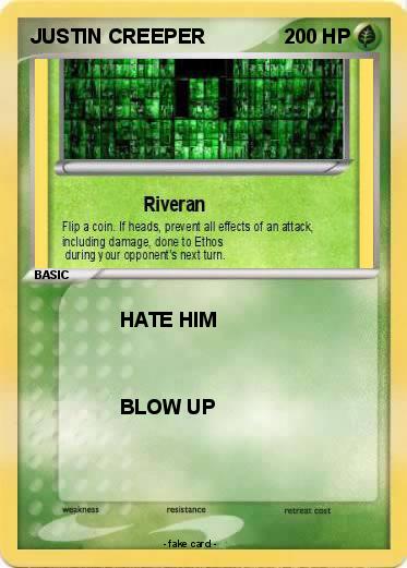 Pokemon JUSTIN CREEPER