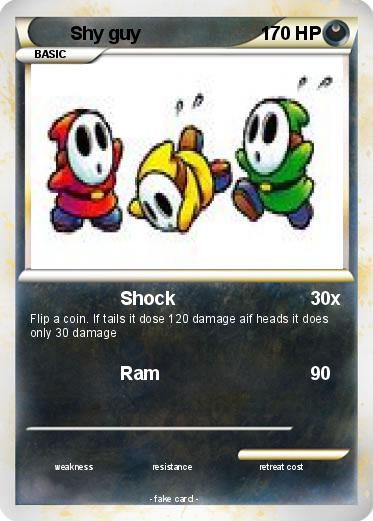 Pokemon Shy guy