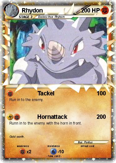 Pokemon Rhydon
