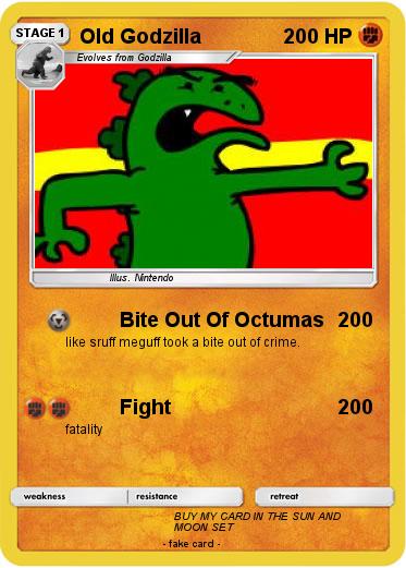 Pokemon Old Godzilla